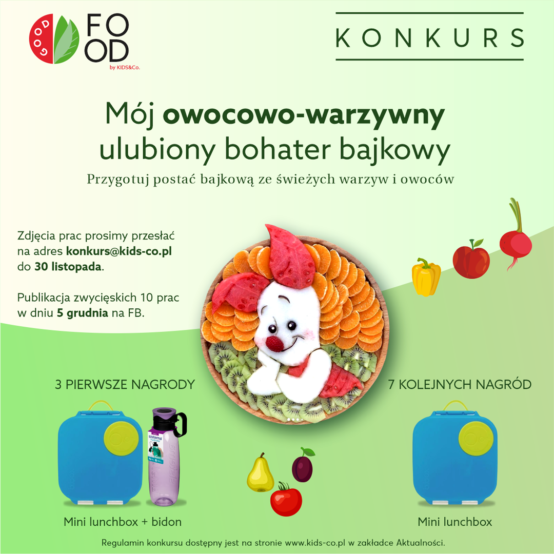 Konkurs „Mój owocowo-warzywny ulubiony bohater bajkowy”