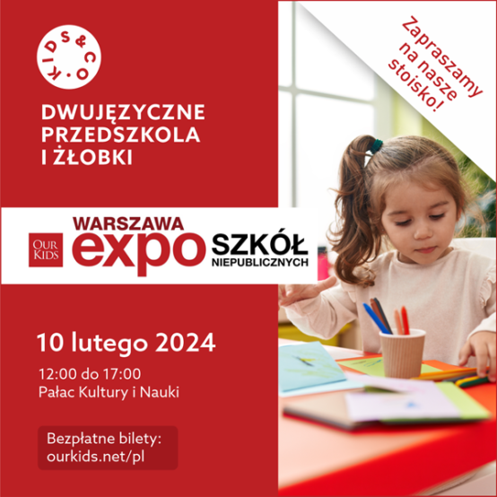 Zapraszamy na nasze stoisko na warszawskim Expo Szkół Niepublicznych!