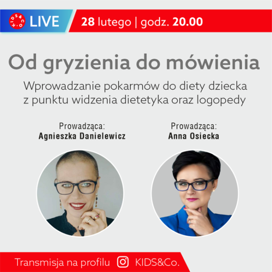 Od gryzienia do mówienia — zapraszamy na spotkanie LIVE na naszym Instagramie!