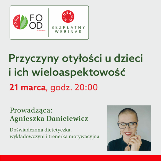 Causes of obesity in children and their multifaceted nature. Webinar with Agnieszka Danielewicz