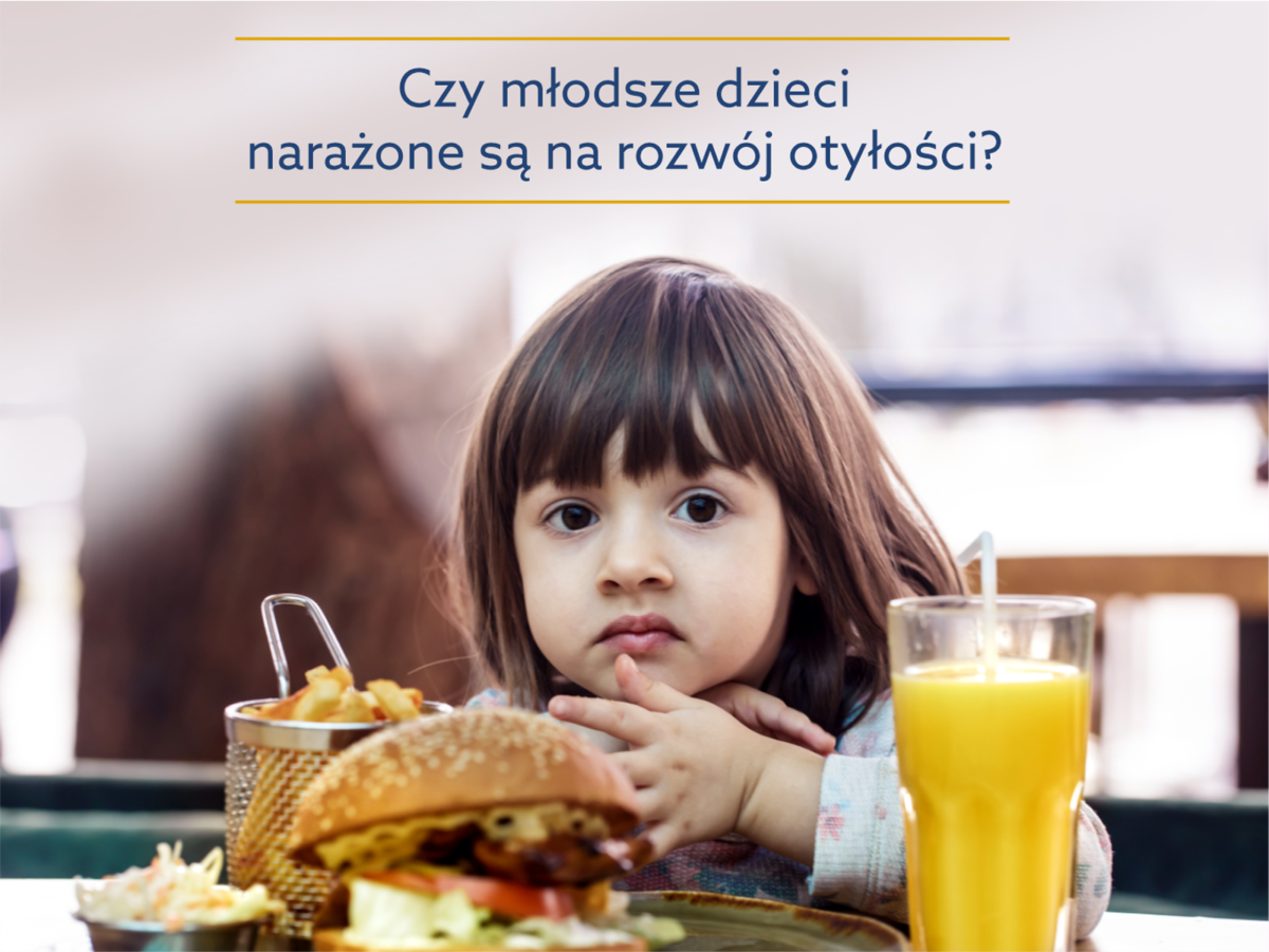 Czy młodsze dzieci narażone są na rozwój otyłości?