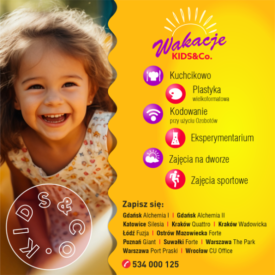 Wakacje z&nbsp;KIDS&Co.