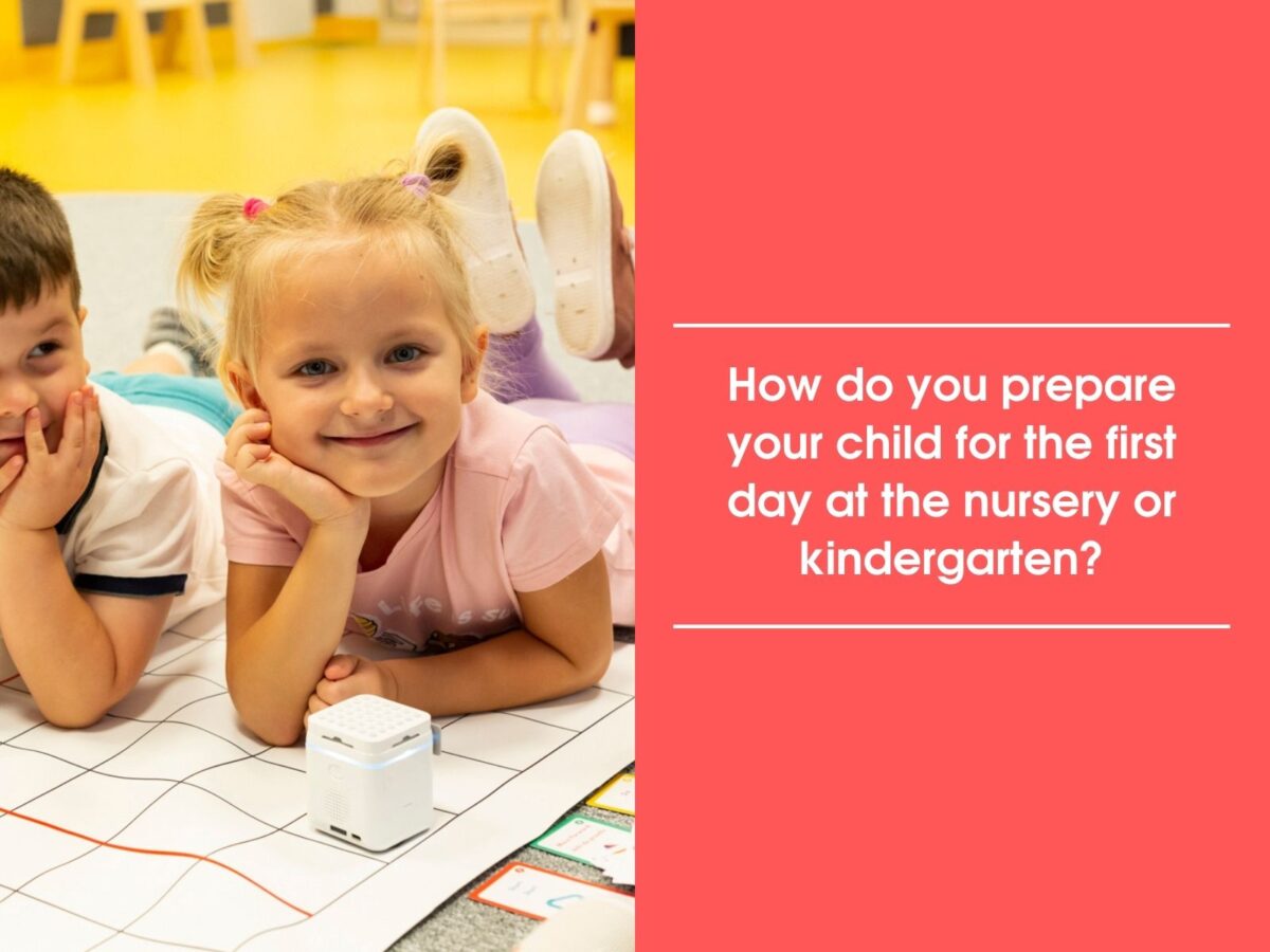 How do you prepare your child for the first day in the nursery or kindergarten?